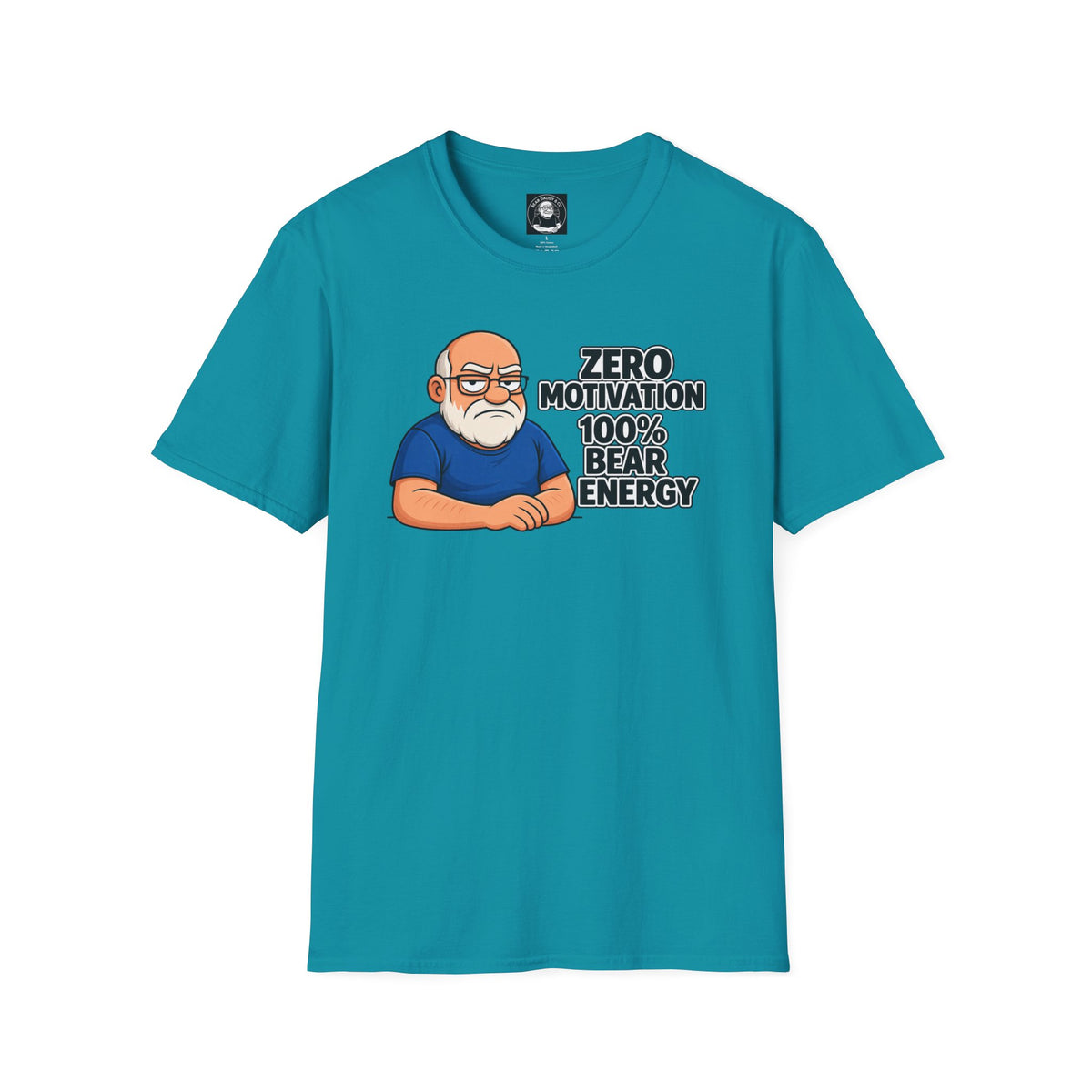 "Zero motivation 100 % bear energy"