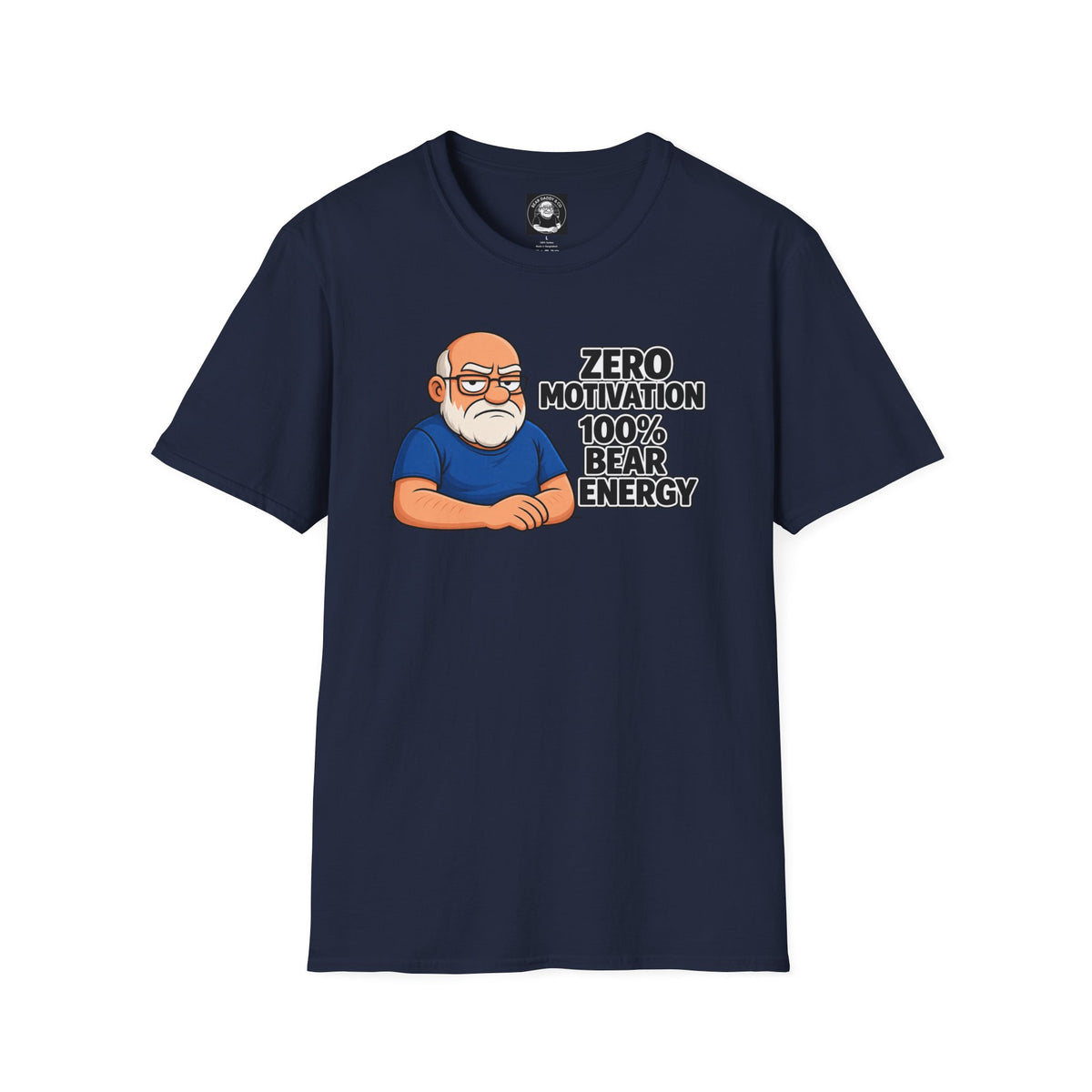 "Zero motivation 100 % bear energy"