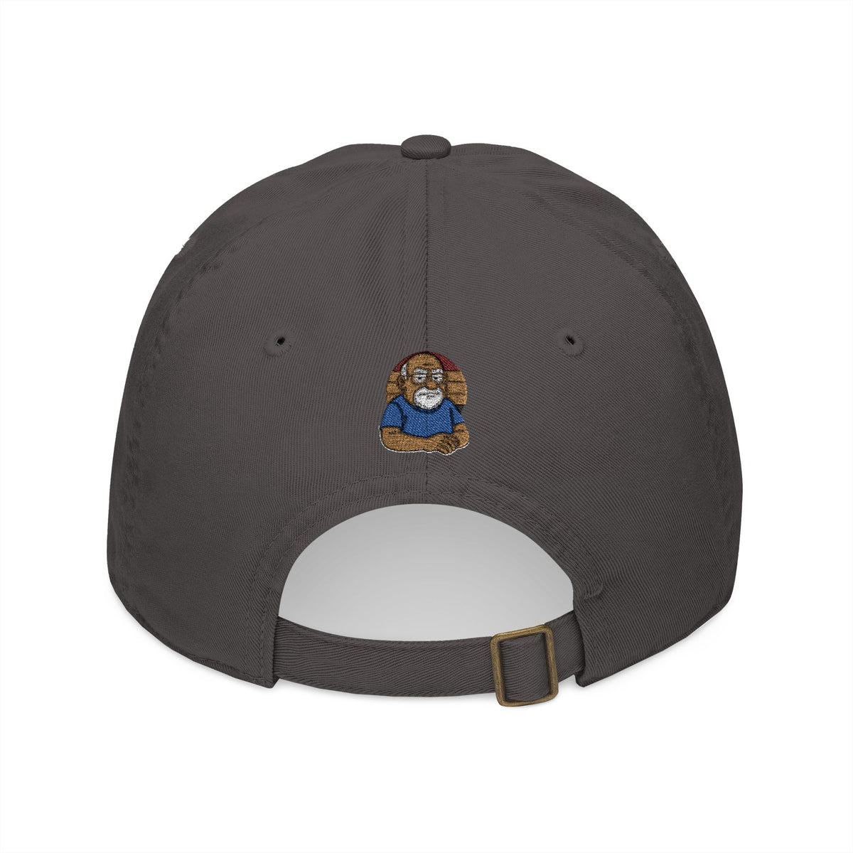 Embroidered  Light Beige Paw Cap