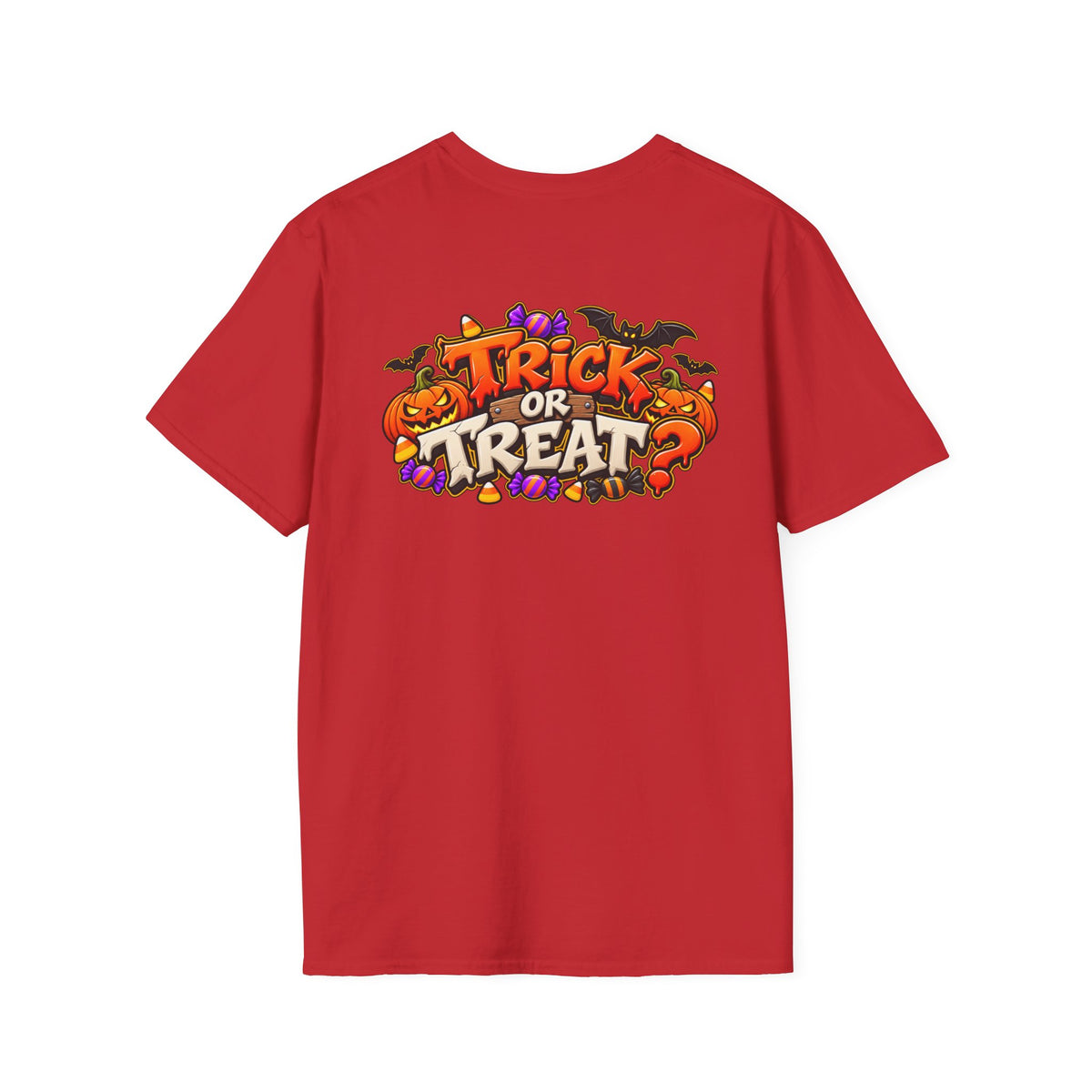 "Trick or Treat " back print