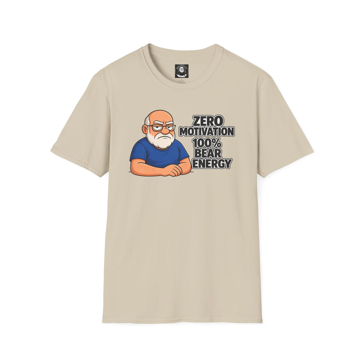 "Zero motivation 100 % bear energy"