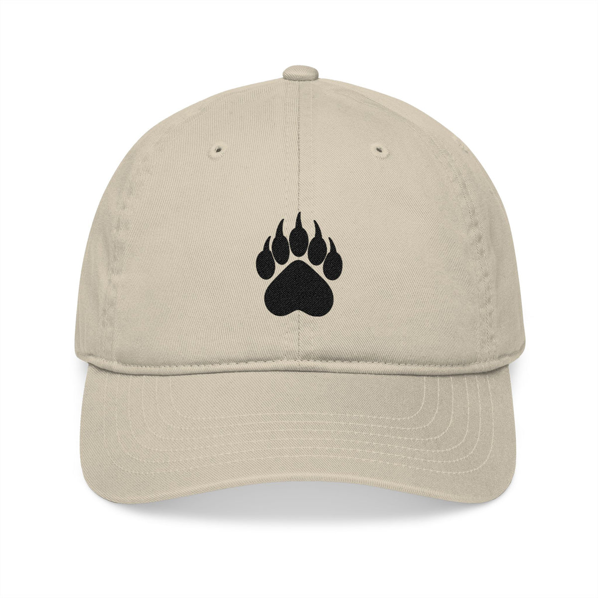 Embroidered  Black Paw  Cap