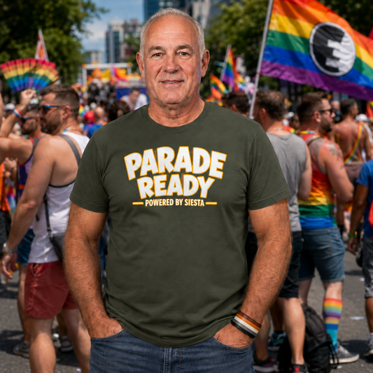 “Parade ready ,powered by siesta” Pride  2026