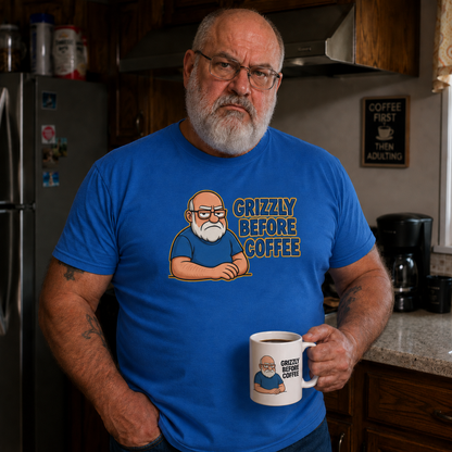 "Grizzly Before Coffee "