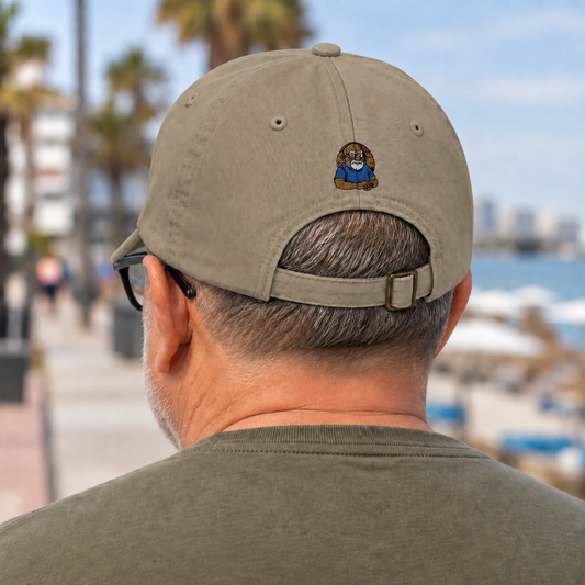 Embroidered  Black Paw  Cap