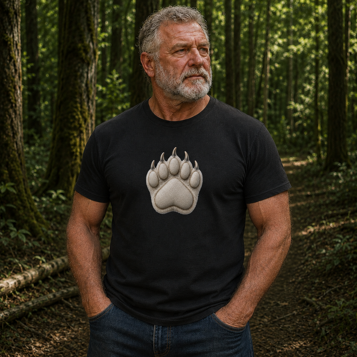 "Polar bear Paw "raw