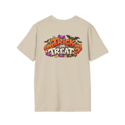 "Trick or Treat " back print