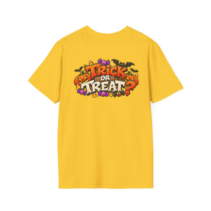 "Trick or Treat " back print