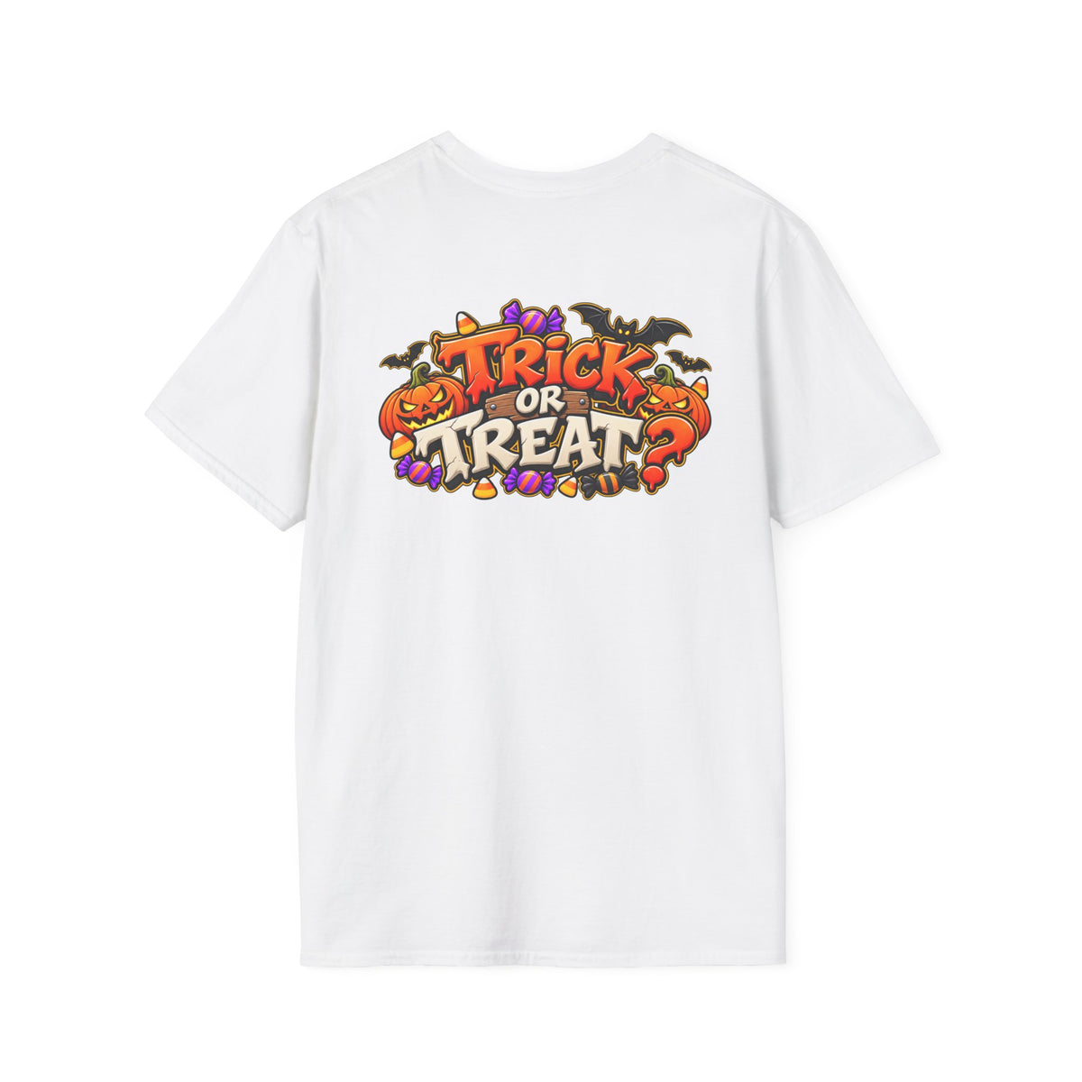 "Trick or Treat " back print