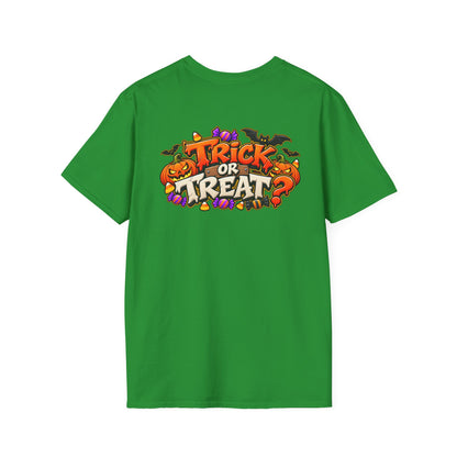 "Trick or Treat " back print