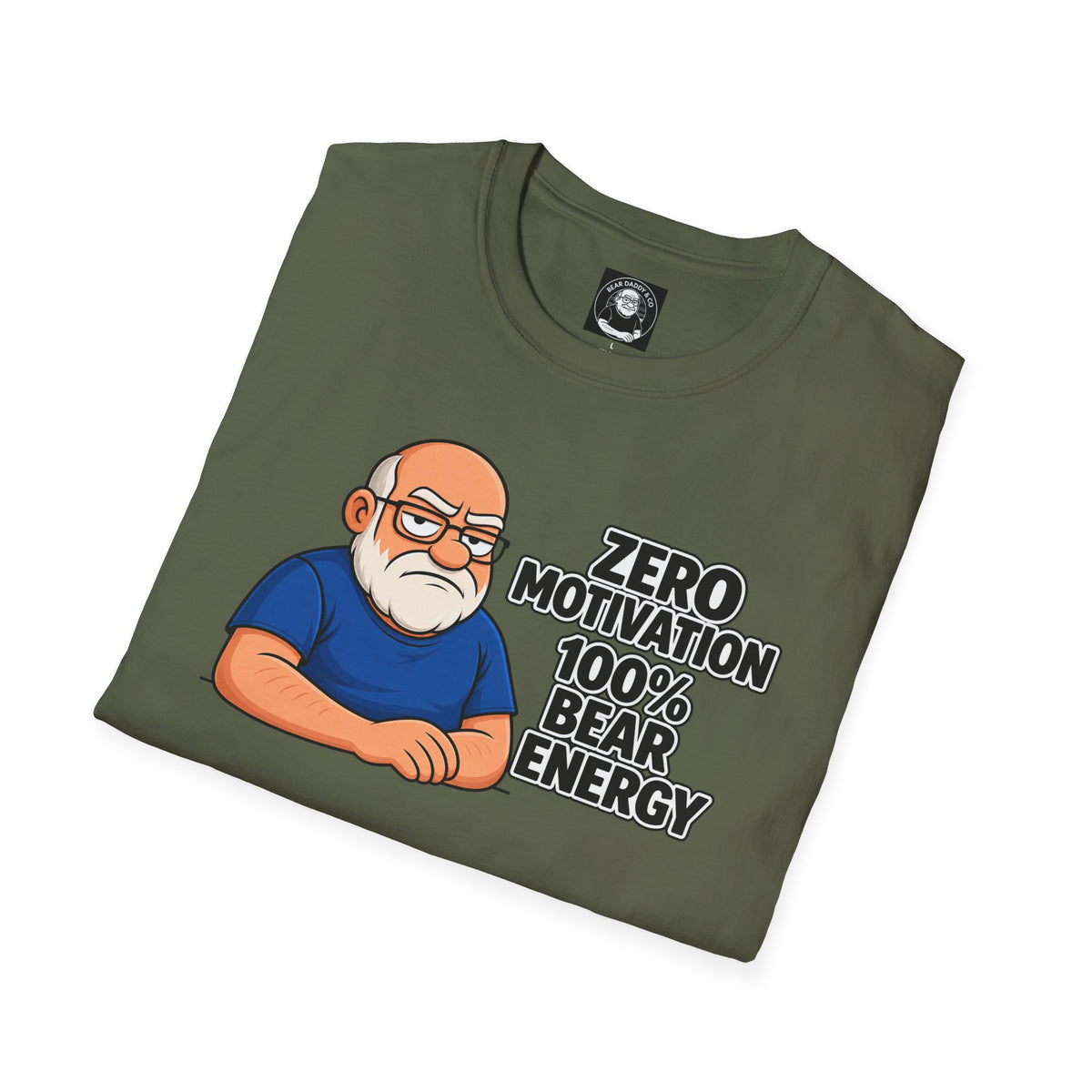 "Zero motivation 100 % bear energy"