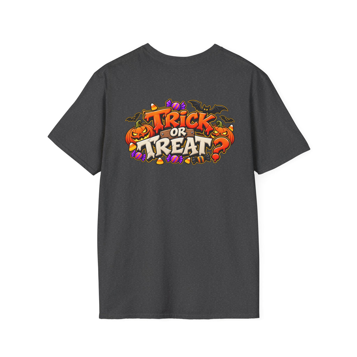 "Trick or Treat " back print